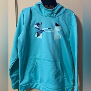 Under Armour Youth Hoodie - Aqua